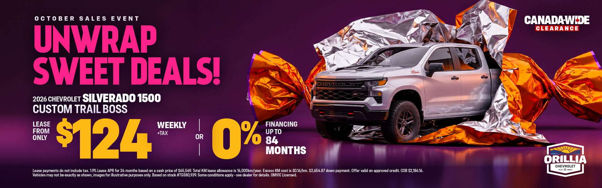 2026 silverado lease deals low apr